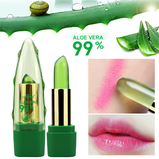 Aloe Vera Color Changing Lip Balm – Moisturizing Lip Care Gloss