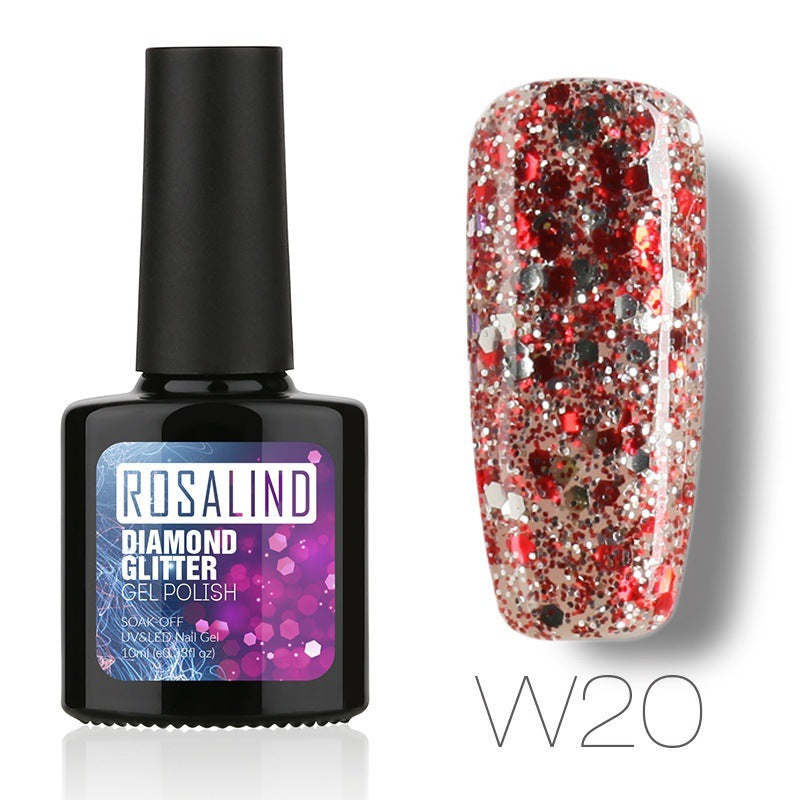 Diamond Nail Gel – Shiny Long-Lasting Gel Polish for Sparkling Nail Art