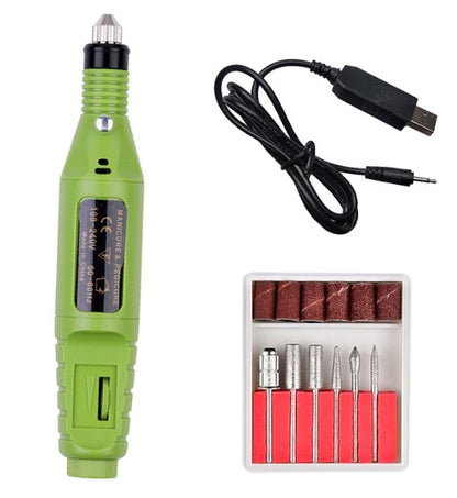 Electric Nail Polish Machine Pen – Professional Nail Art Drill Tool for Manicure & Pedicure