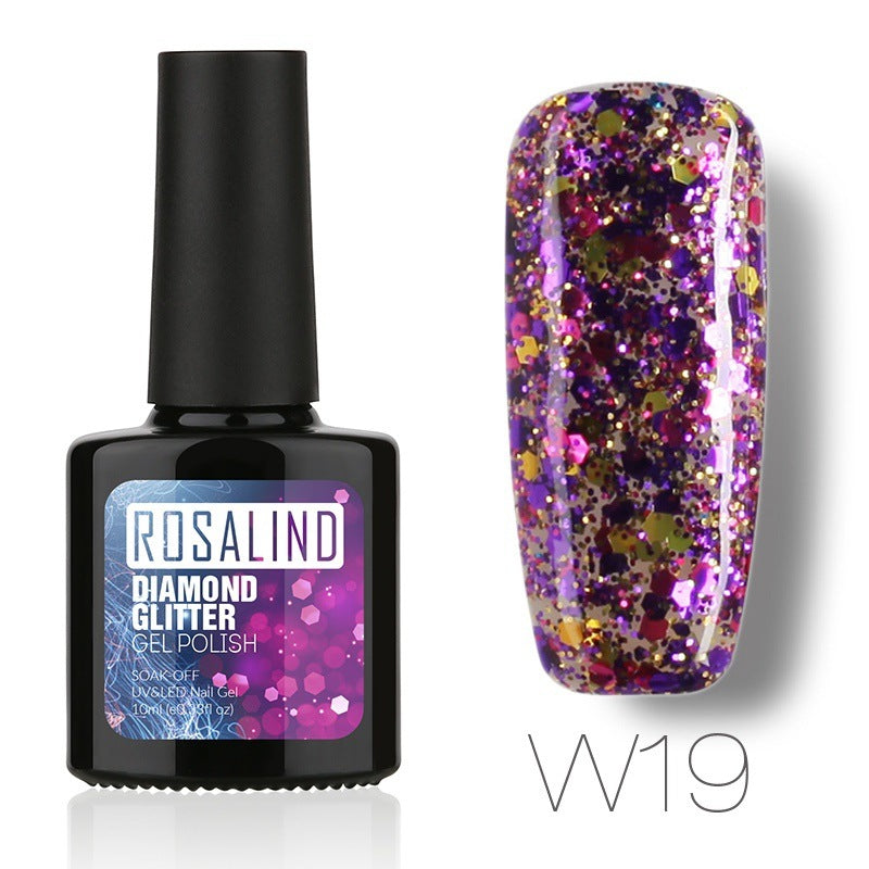 Diamond Nail Gel – Shiny Long-Lasting Gel Polish for Sparkling Nail Art