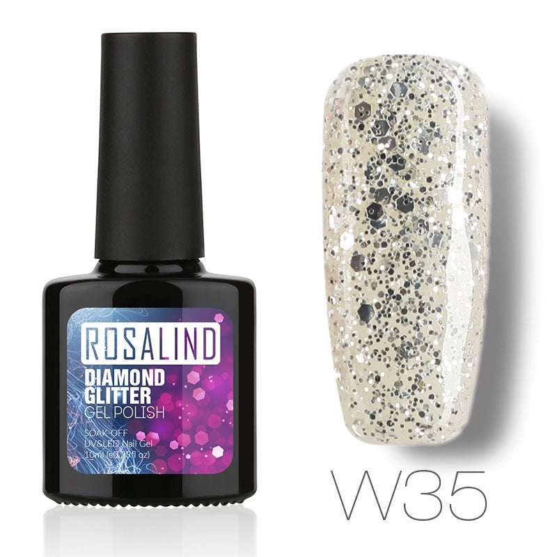Diamond Nail Gel – Shiny Long-Lasting Gel Polish for Sparkling Nail Art