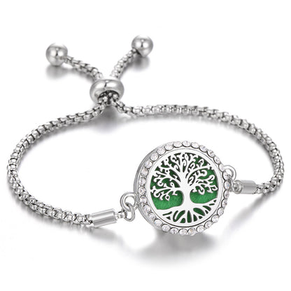 2024 New Kaleidoscope Aromatherapy Bracelet – Essential Oil Diffuser Locket Jewelry for Women