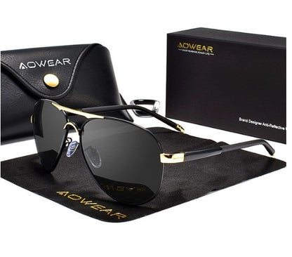 Sun Glasses Men Travel For Pilot Sunglasses Big Frame