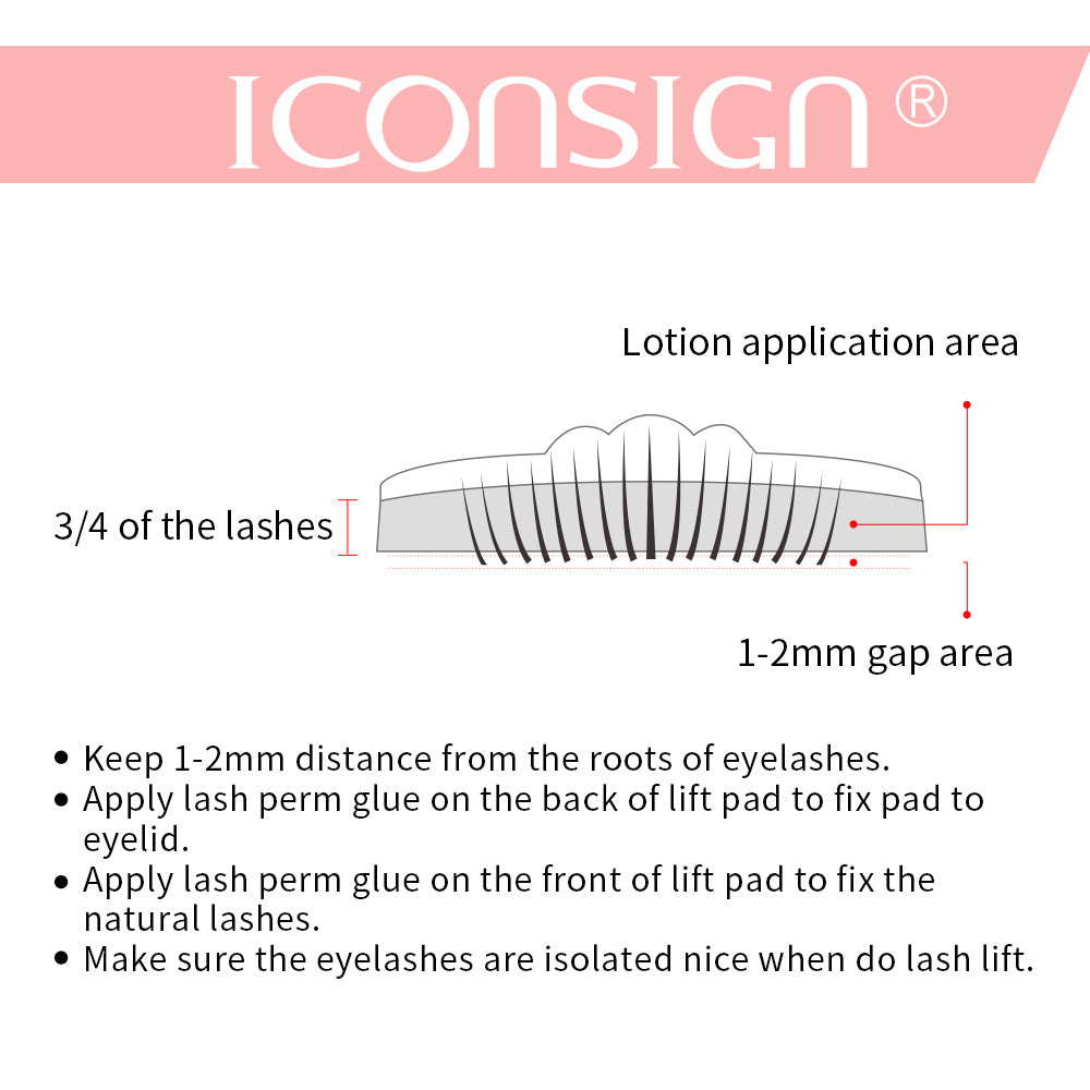 "ICONSIGN Lash Lift Kit Eyelash Perming & Curling Set"