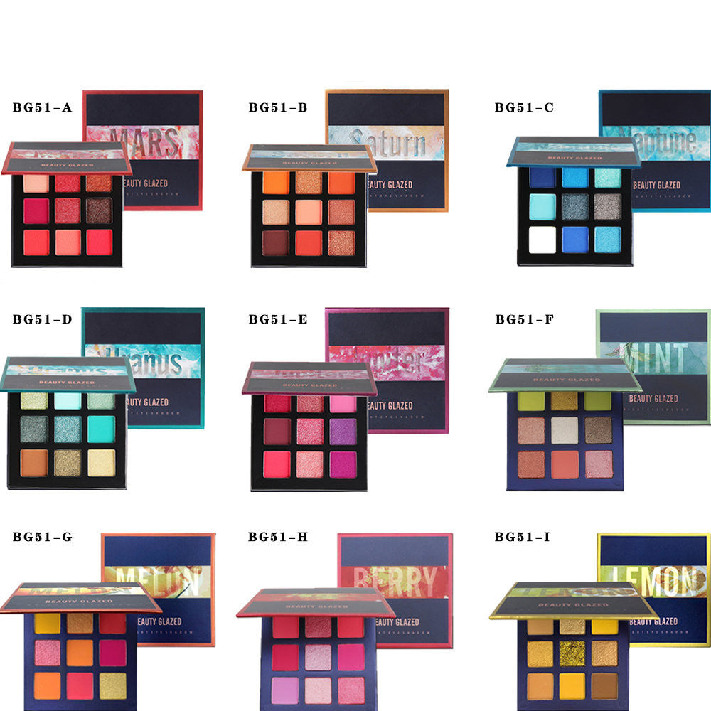 Beauty Glazed Eyeshadow Palette – Matte & Shimmer