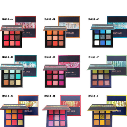Beauty Glazed Eyeshadow Palette – Matte & Shimmer