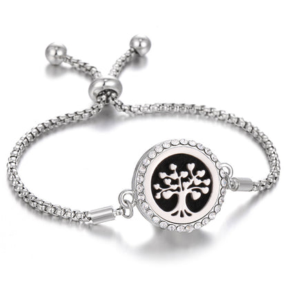 2024 New Kaleidoscope Aromatherapy Bracelet – Essential Oil Diffuser Locket Jewelry for Women