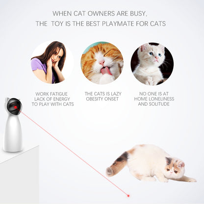 LED Laser Smart Cat Toy