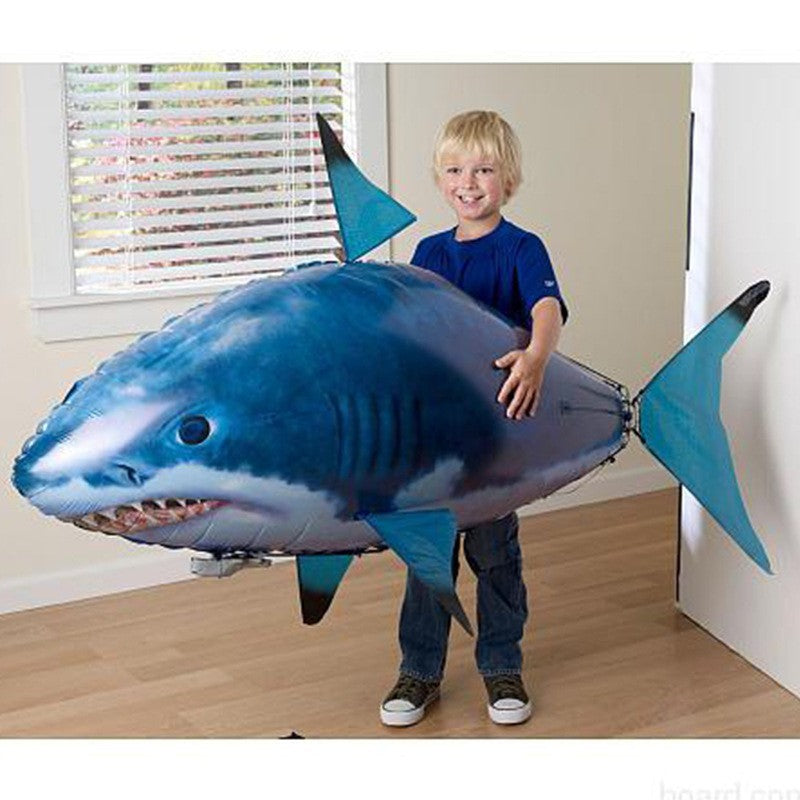 RC Shark Toy – Infrared Air & Swimming Fish for Kids