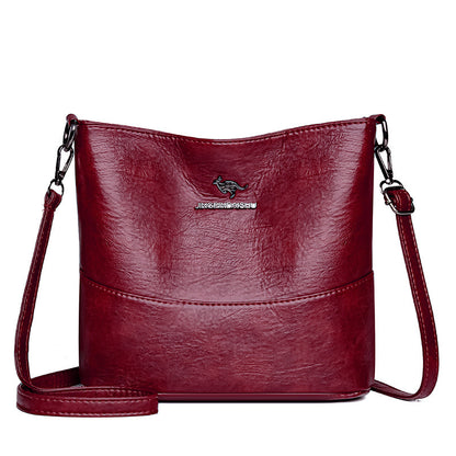 Women’s Large Soft Leather Shoulder Bag