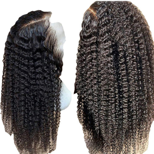 Brazilian Kinky Curly Lace Front Wig – Human Hair