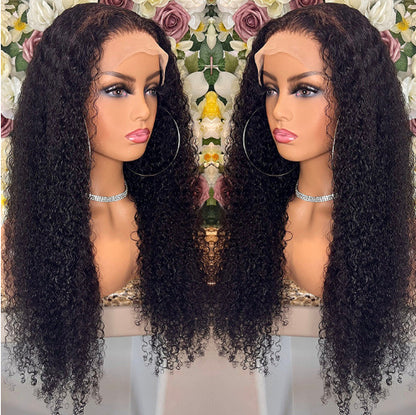 Brazilian Kinky Curly Lace Front Wig – Human Hair