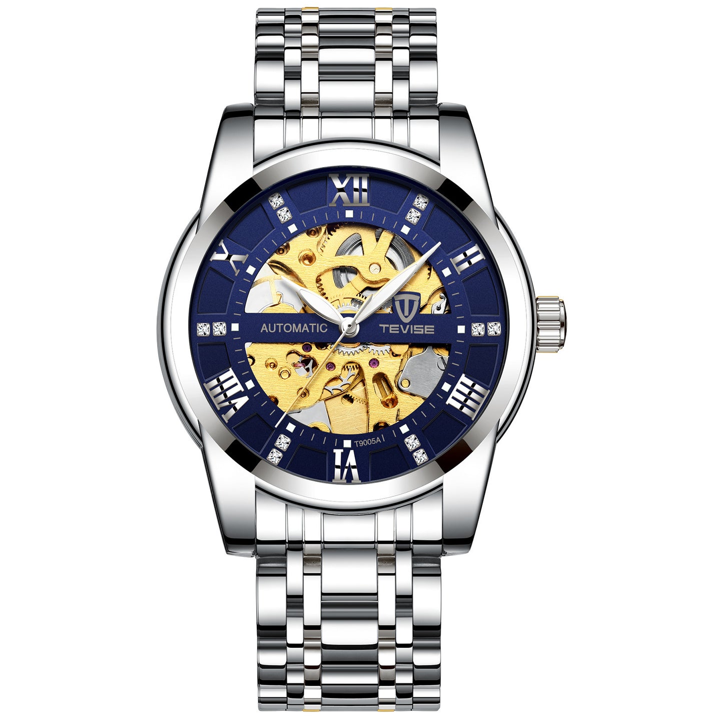 Men’s Fashion Automatic Mechanical Hollow Watch – Waterproof Design