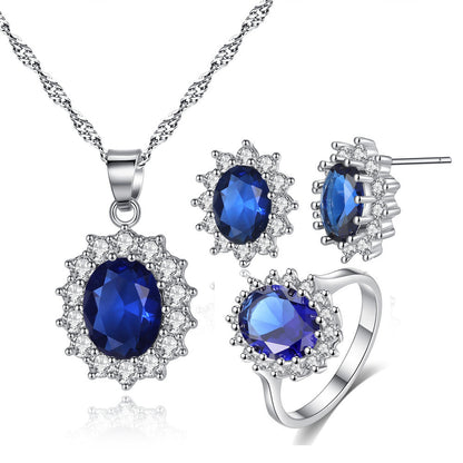 Sunflower Bridal Jewelry Set