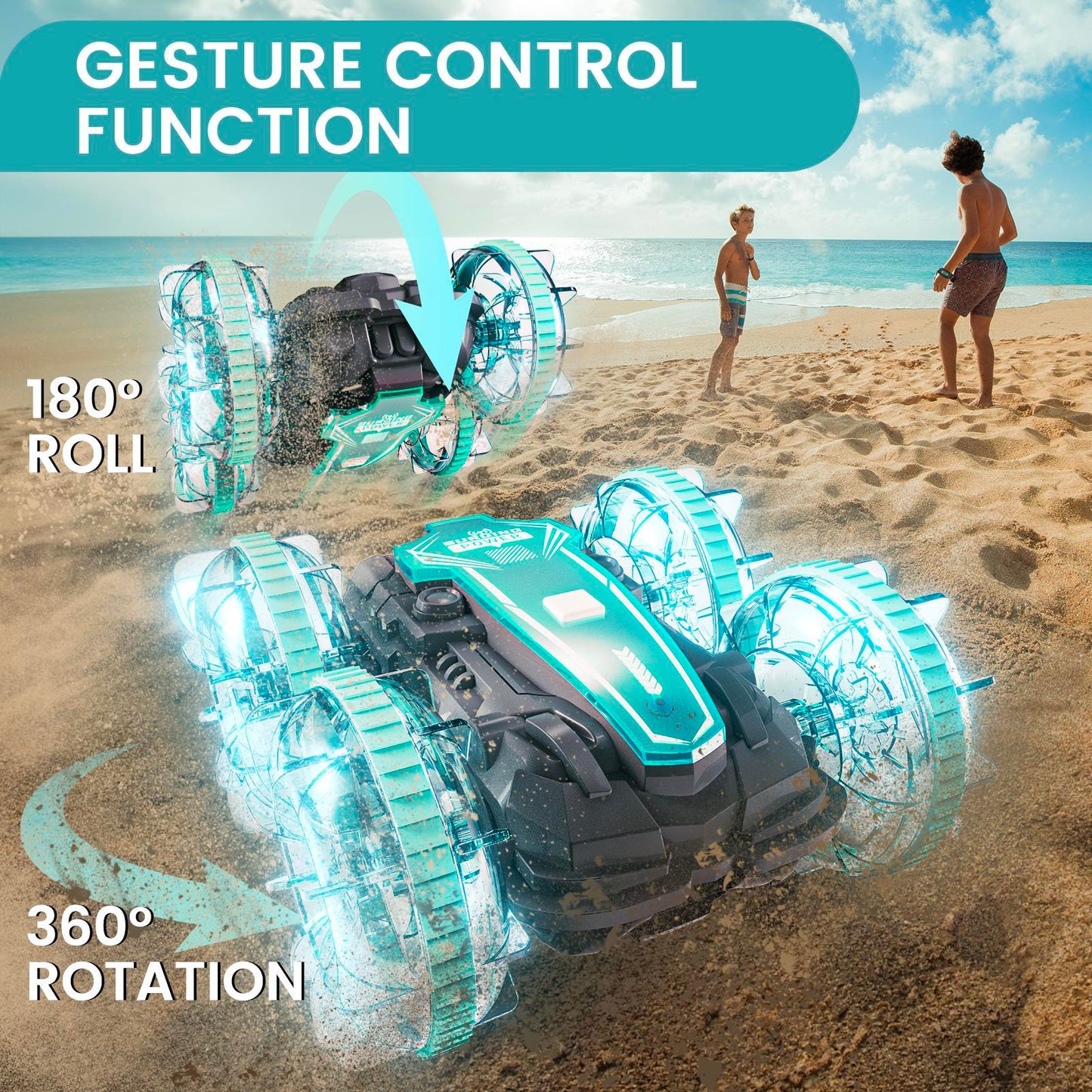 Amphibious Remote Control Car,Only Supports