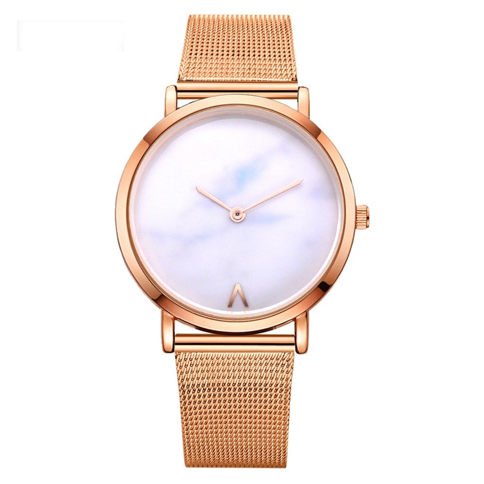 Women’s Vansvar Quartz Marble Wristwatch