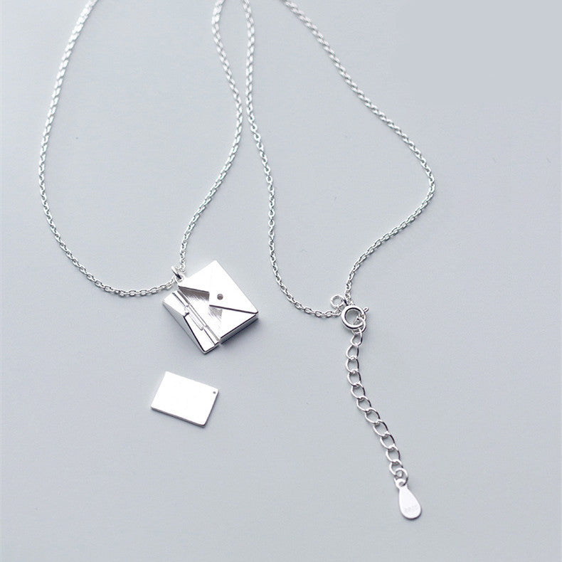Fashion Envelope Necklace – Romantic Gift for Her