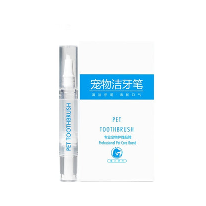 Pet Toothbrush Pen – Teeth Cleaning & Breath Freshening Tool for Dogs & Cats
