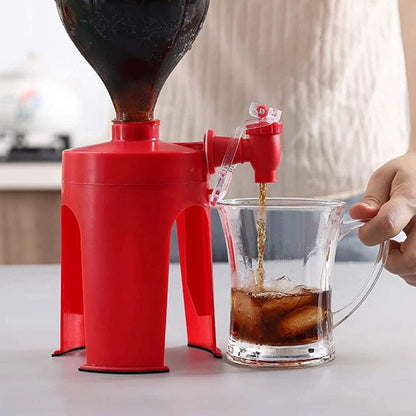 Upside-Down Soda & Water Dispenser – Party Beverage Bottle Gadget