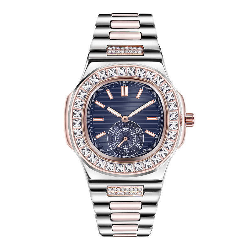 Luxury Alloy Diamond Watch