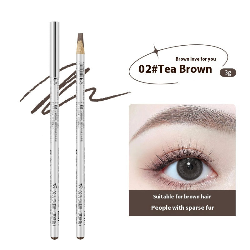 Waterproof Wild Eyebrow Pencil – Sweat-Proof, Hard Core, Distinct Line Design