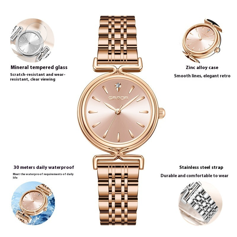 Women’s Retro Mesh Strap Watch
