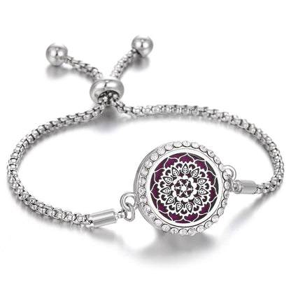 2024 New Kaleidoscope Aromatherapy Bracelet – Essential Oil Diffuser Locket Jewelry for Women