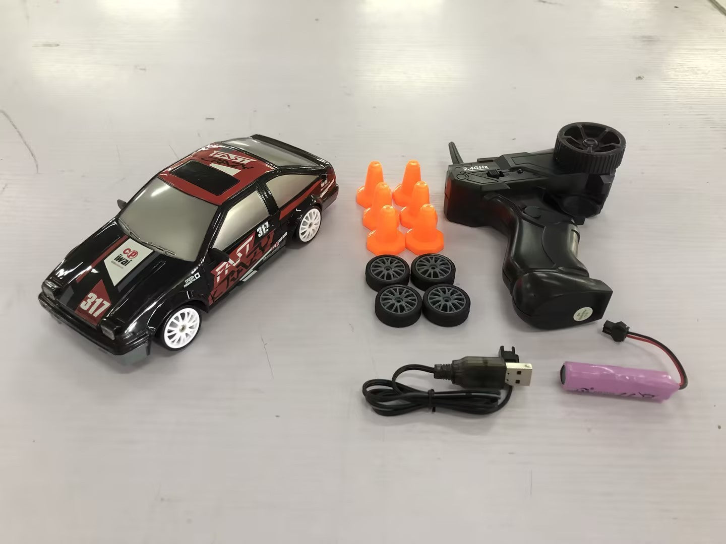 2.4G RC Drift Car – 4WD Remote Control Racing Car Toy
