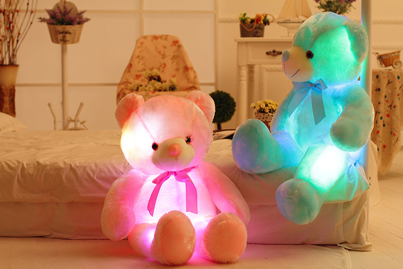 LED Teddy Bear Plush – Glowing Stuffed Toy & Kids Gift