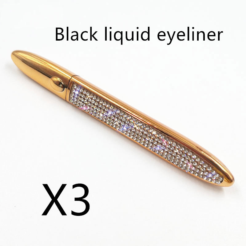 Self-Adhesive False Eyelashes with Multicolor Eyeliner – No Glue Needed
