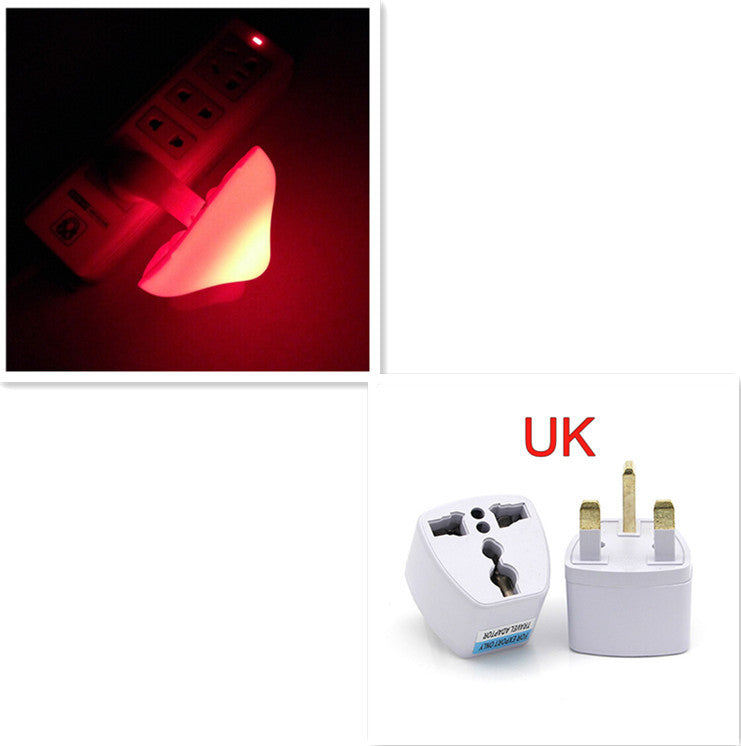 LED Mushroom Night Light – Plug-in Sensor Lamp for Home & Bedroom