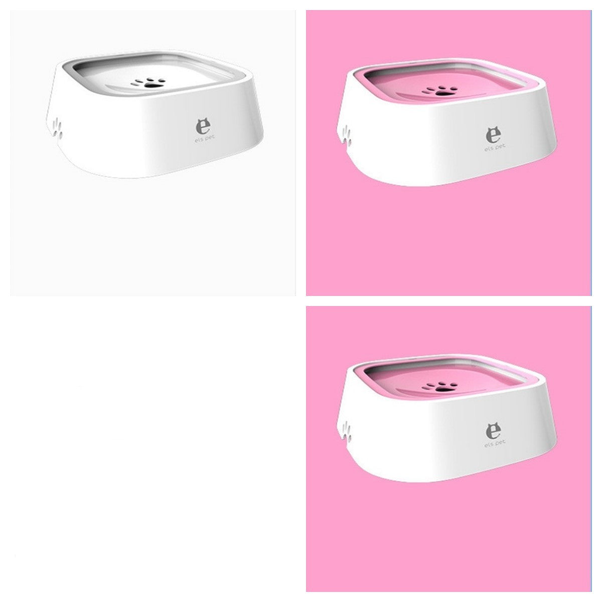1.5L Cat & Dog Water Bowl – Anti-Overflow Slow Feeder & Floating Pet Fountain, ABS & PP Materials