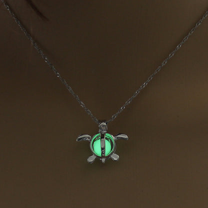 Fashion Moon Luminous Necklace – Healing Pendant for Women