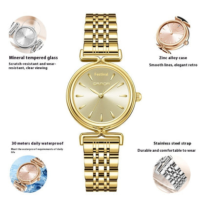 Women’s Retro Mesh Strap Watch