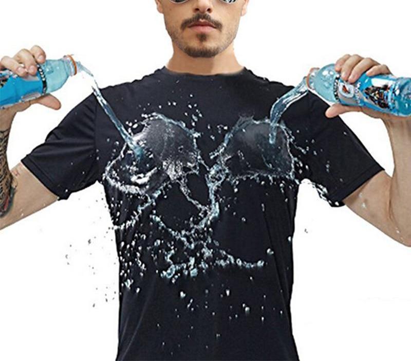 Quick-Dry Waterproof T-Shirt – Anti-Fouling Half Sleeve Couple Top