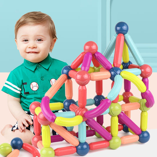 Magnetic Building Blocks – Kids Educational Construction Toy