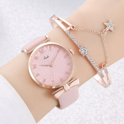 Women’s Student Fashion Watch & Bracelet Set