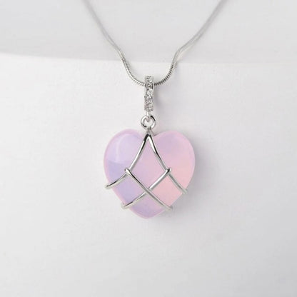 Moonstone Princess Love Necklace