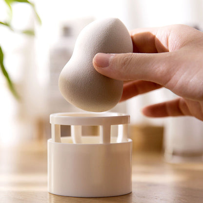 "Beauty Egg Stand Makeup Sponge Holder Cosmetics Storage Rack"