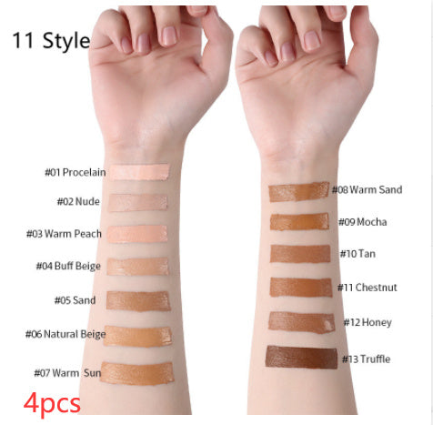 "Liquid Foundation Oil Control Concealer Makeup Base"