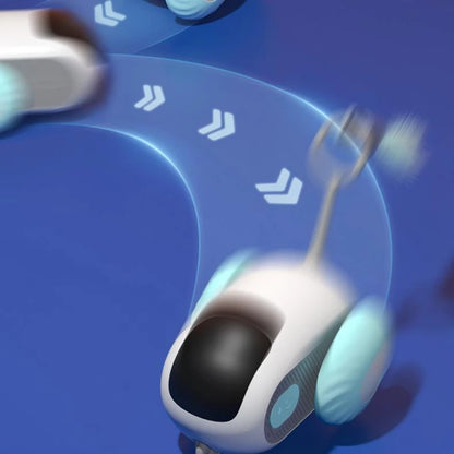 Remote Control Interactive Cat Car Toy – USB Rechargeable Smart Automatic Chasing Pet Toy