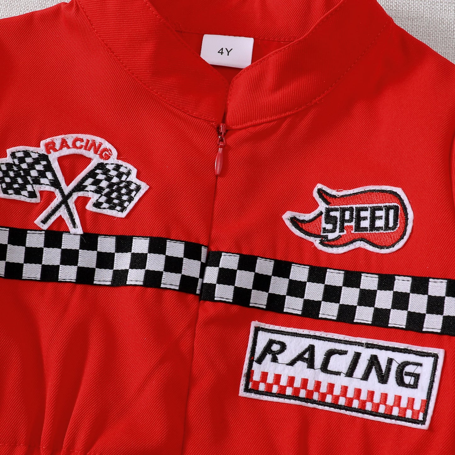 Toddler Racing Driver Jumpsuit Costume Outfit
