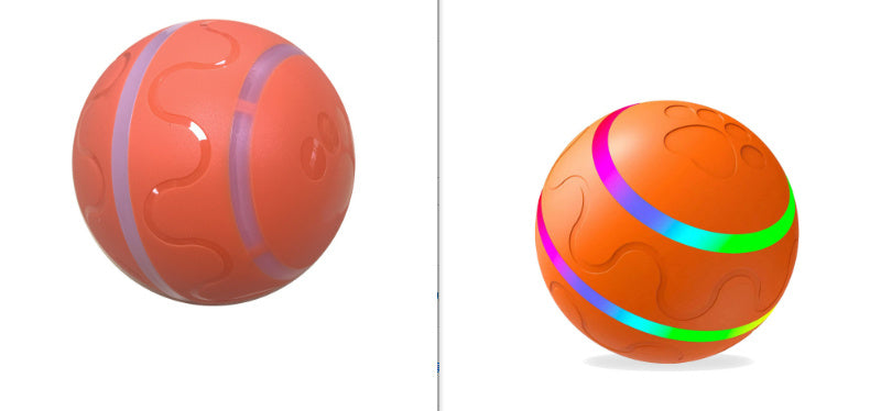 Smart Interactive Cat Toy – USB Rechargeable Self-Rotating Ball