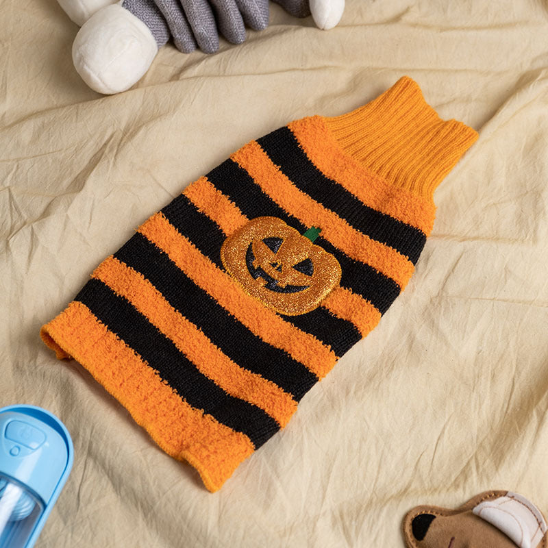 Halloween Dog Sweater – Cosplay & Warm Pet Outfit