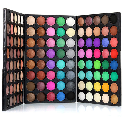 120 Color Professional Eyeshadow Palette