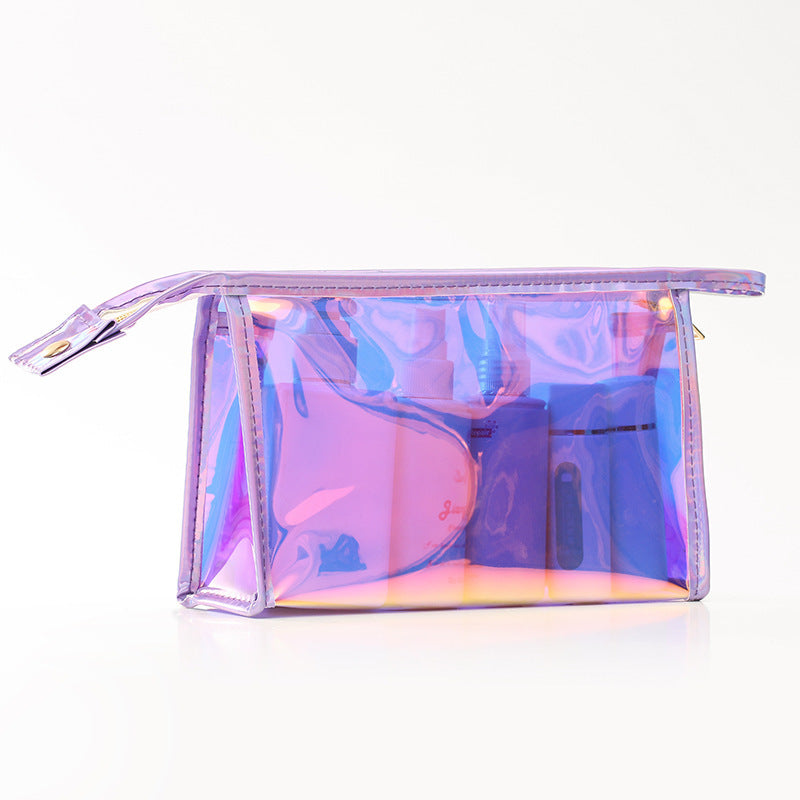 Women’s Transparent Laser Cosmetic Bag