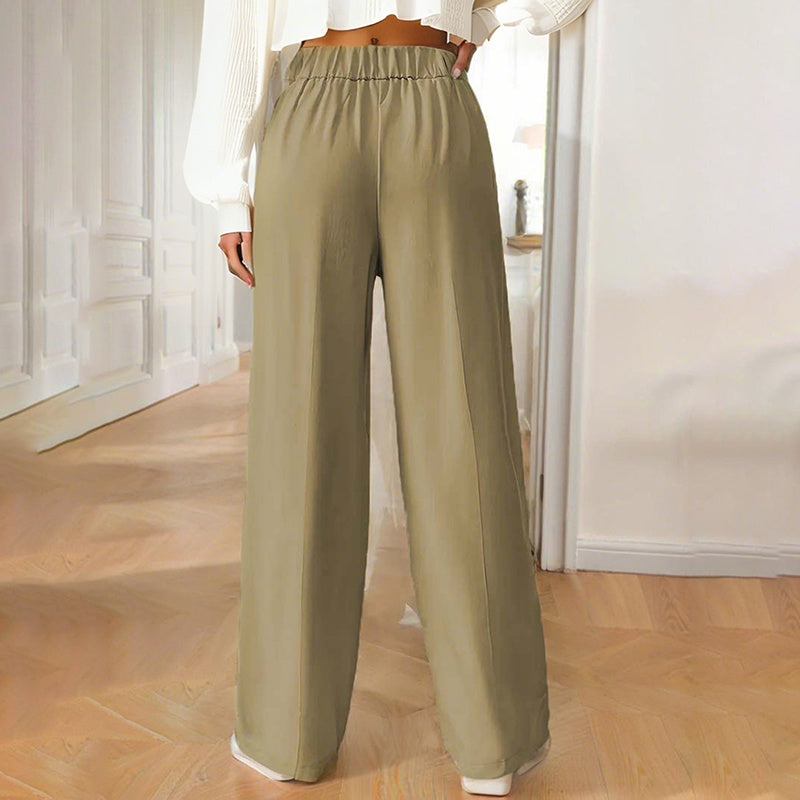 Women’s Wide Leg Pants – High Waist