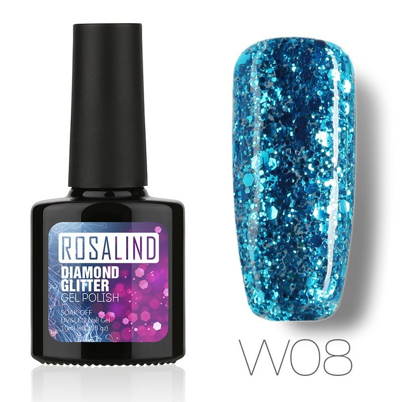 Diamond Nail Gel – Shiny Long-Lasting Gel Polish for Sparkling Nail Art