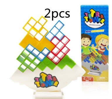 Balance Stacking Tower Game – Fun Block Puzzle for Kids & Adults