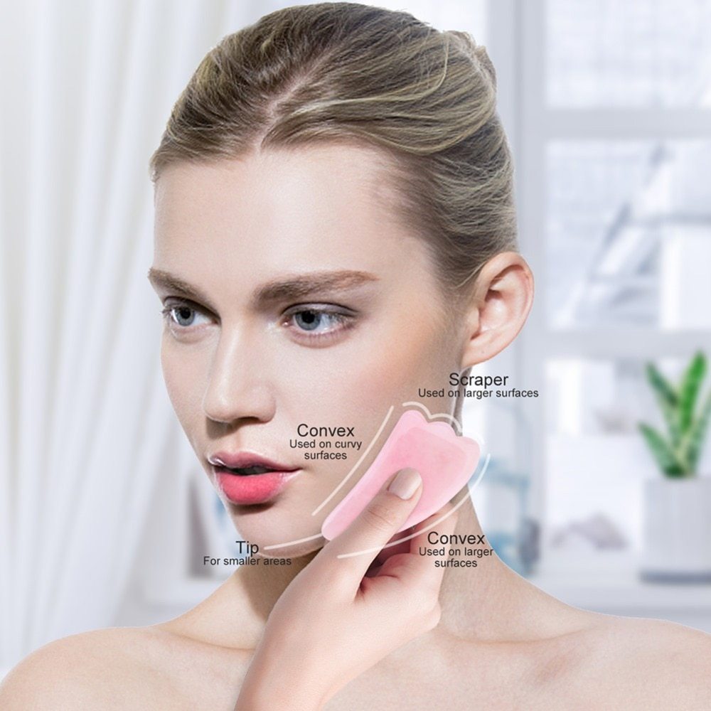 Jade Face Roller – Facial Massager for Tension Relief & Skin Care